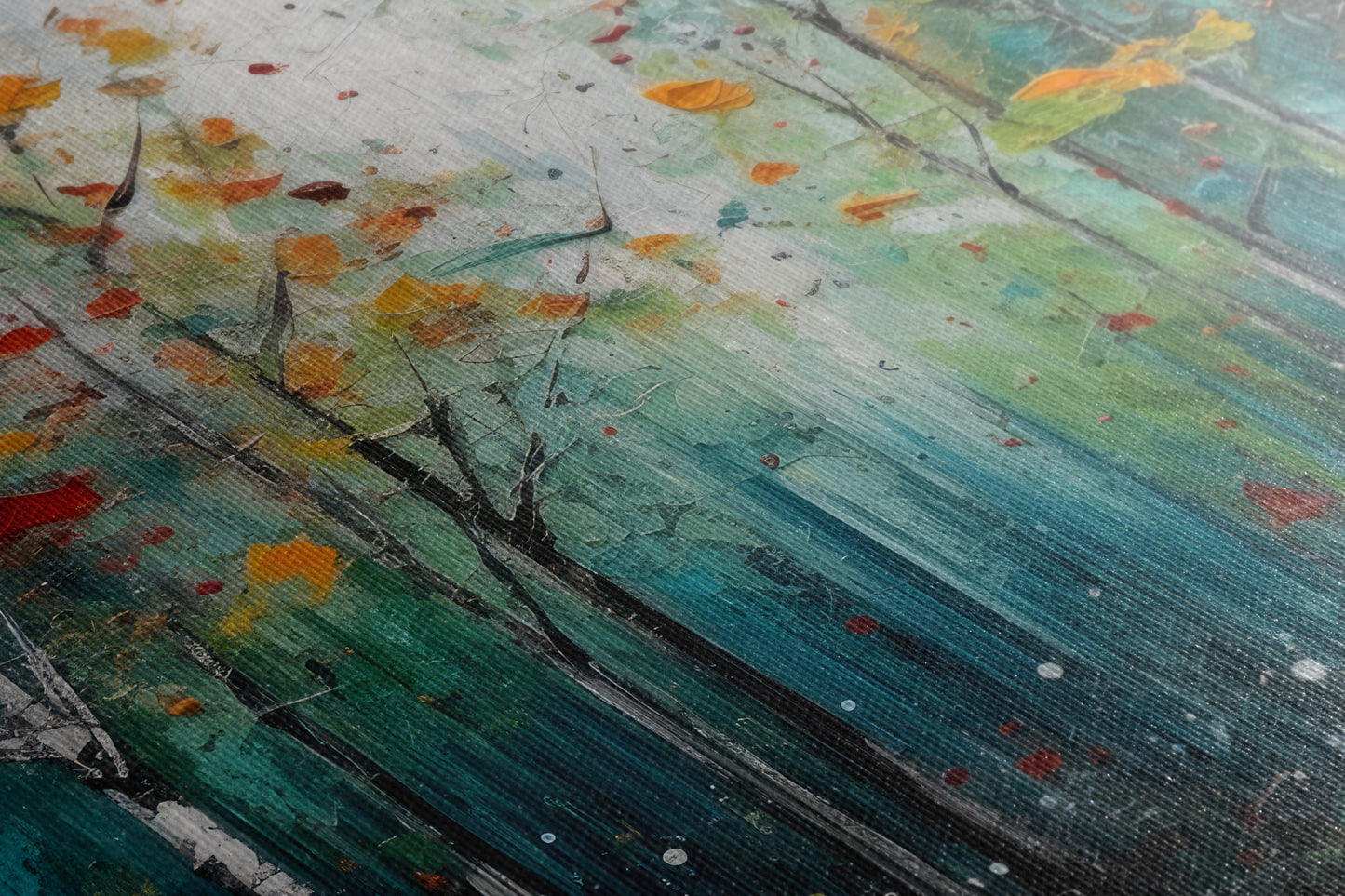 Blue Autumn - Canvas