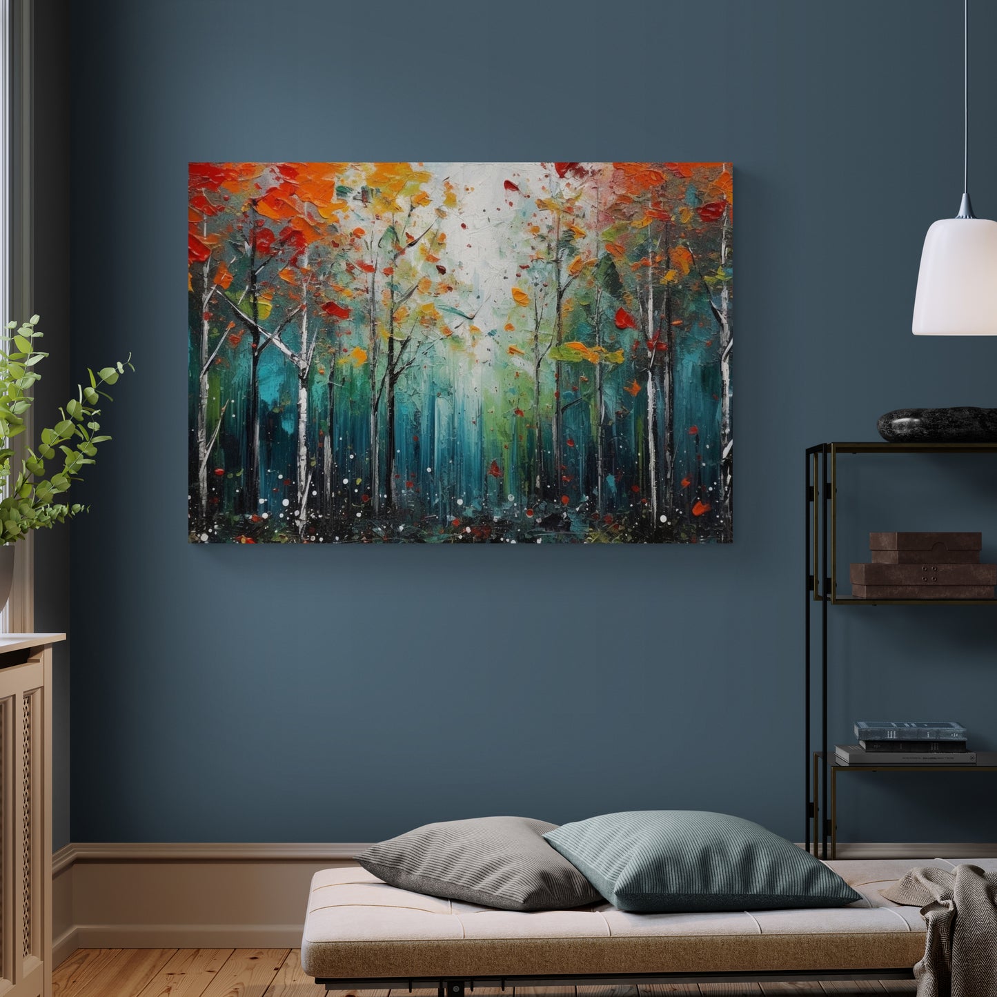 Blue Autumn - Canvas