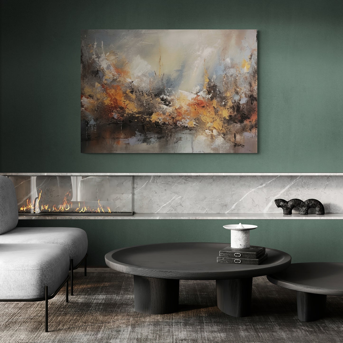 Bright Mountains - Canvas