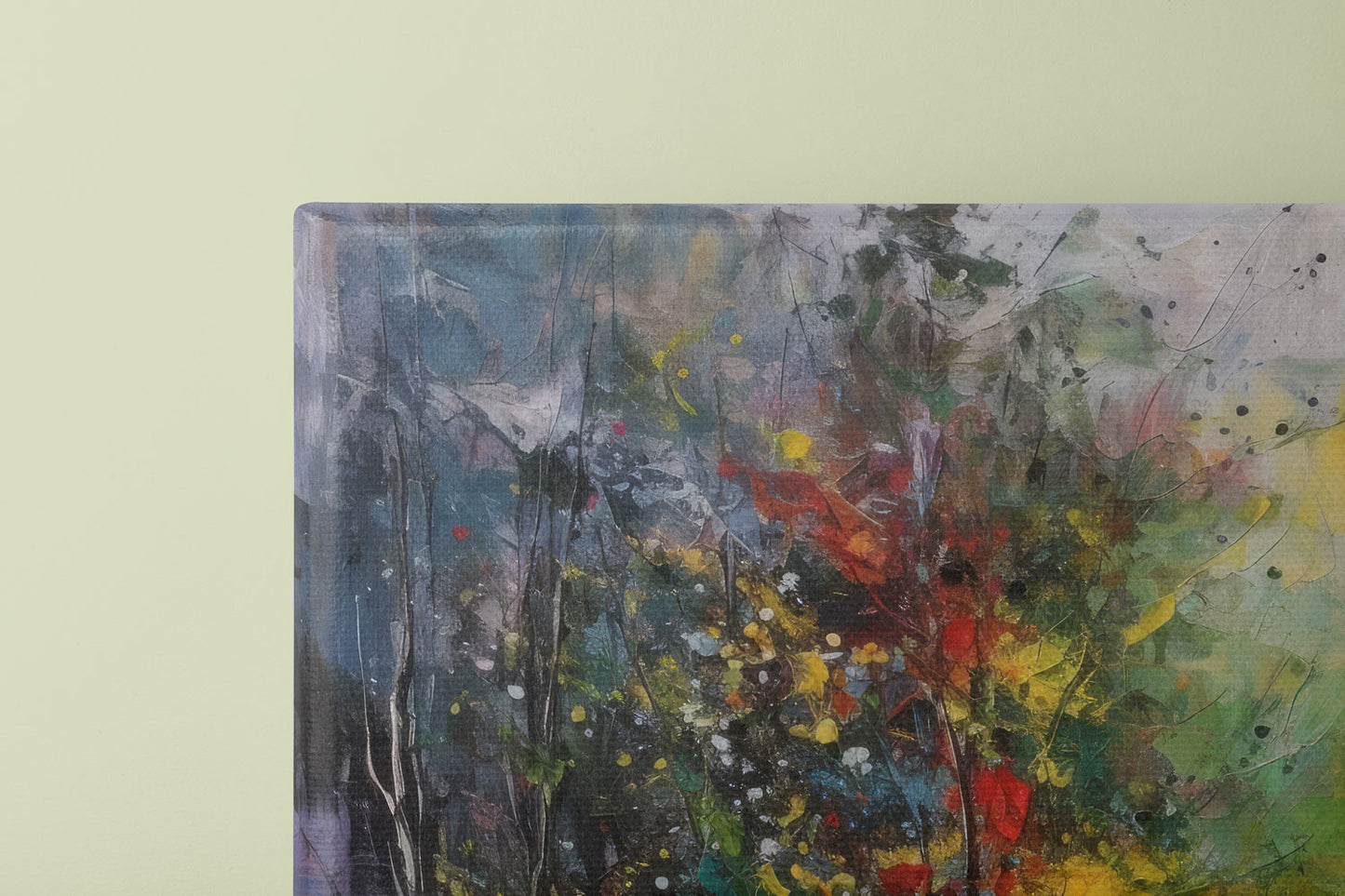 Burning Forest - Canvas