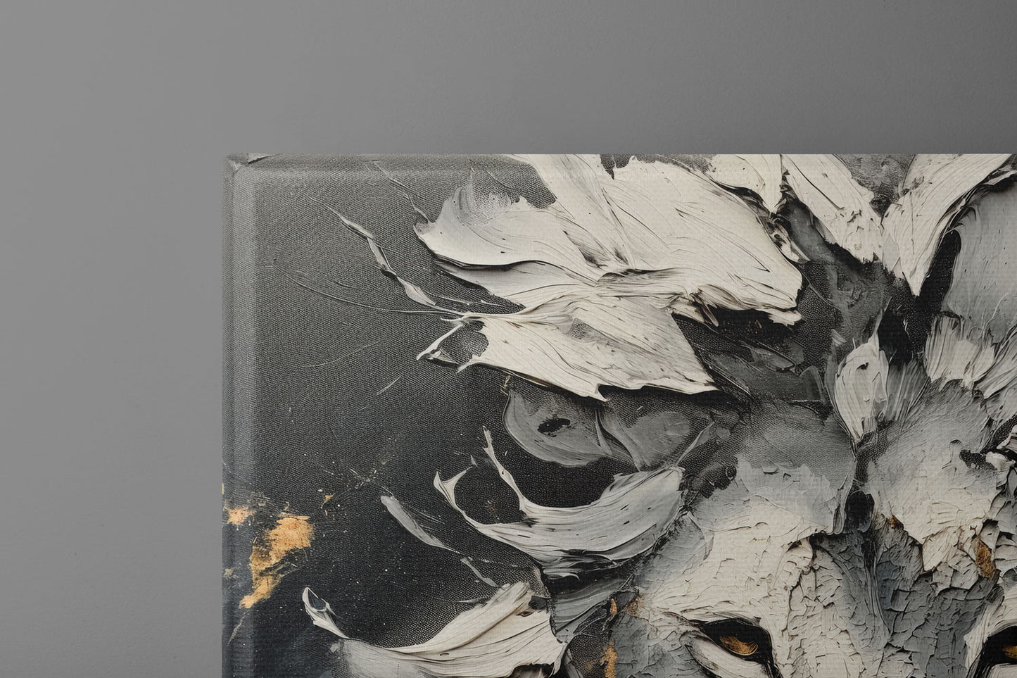 White Lion - Canvas