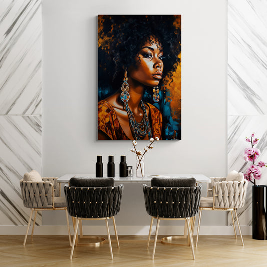 Afro Queen - Canvas