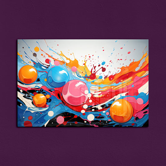 Bolas de pintura - Acrílico