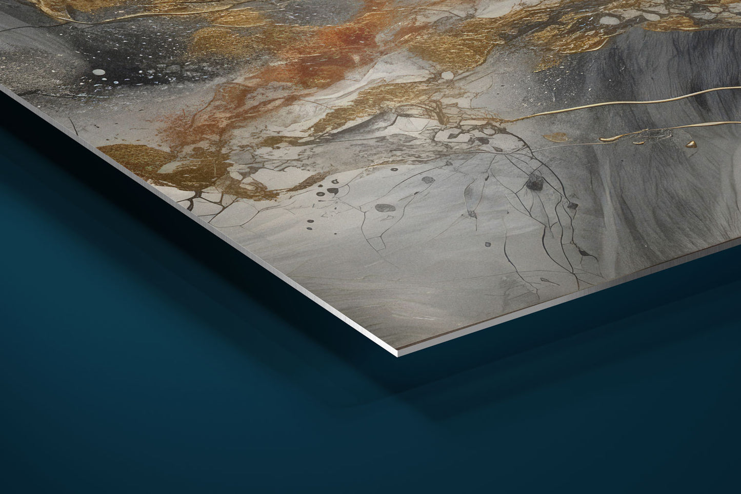 Spattered Marble - Aluminum