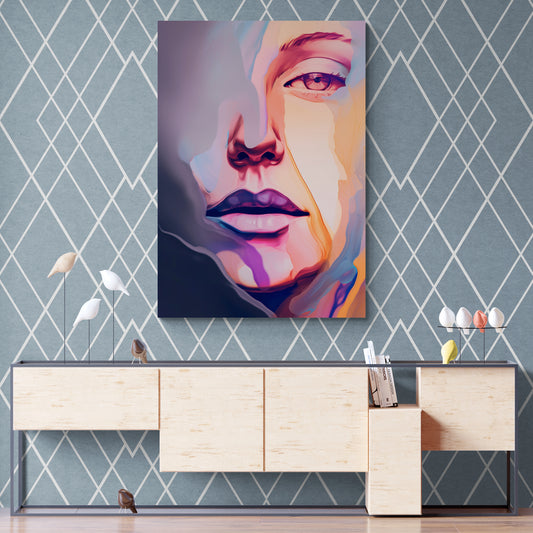 Stoic Woman - Canvas